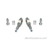 Kit collier de fixation Barkbusters embout de guidon droit Ø22mm