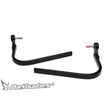 Kit de montage Barkbusters universel point d'attache simple Ø6-8mm pas de vis intérieur embout de guidon noir