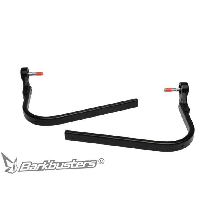Kit de montage Barkbusters universel point d'attache simple Ø6-8mm pas de vis intérieur embout de guidon noir