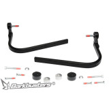 Kit de montage Barkbusters universel point d'attache simple Ø6-8mm pas de vis intérieur embout de guidon noir