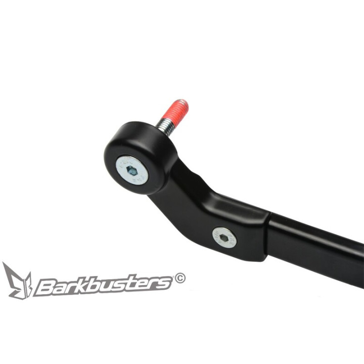 Kit de montage Barkbusters universel point d'attache simple Ø6-8mm pas de vis intérieur embout de guidon noir