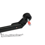 Kit de montage Barkbusters universel point d'attache simple Ø6-8mm pas de vis intérieur embout de guidon noir