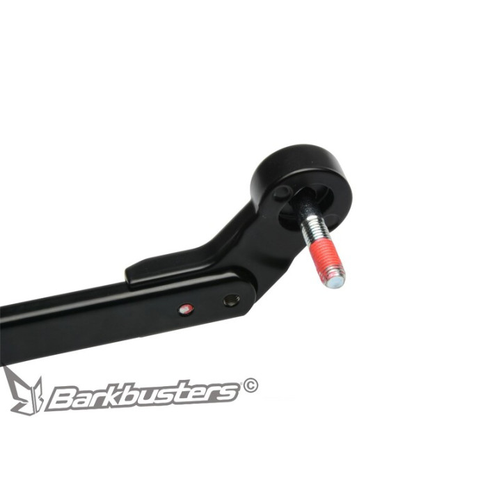Kit de montage Barkbusters universel point d'attache simple Ø6-8mm pas de vis intérieur embout de guidon noir