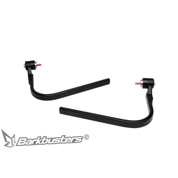 Kit de montage Barkbusters universel point d'attache simple Ø6-8mm pas de vis intérieur embout de guidon noir