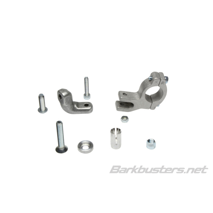 Kit de montage Barkbusters guidon Ø28.6mm | Oxmoto