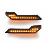 Clignotants Barkbusters LED orange 2 pièces | Oxmoto