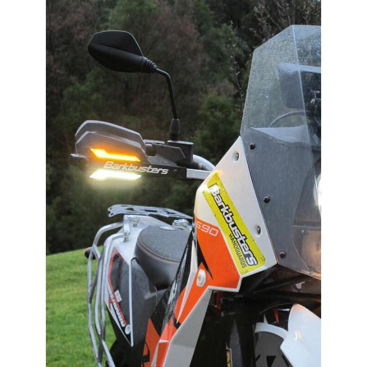 Clignotants Barkbusters LED orange 2 pièces | Oxmoto