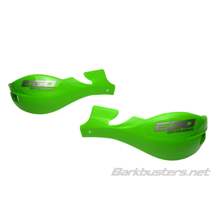 Coques de protège-mains Barkbusters Ego vert | Oxmoto