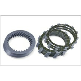 Kit disques garnis + lisses d'embrayage Barnett 306-90-10092