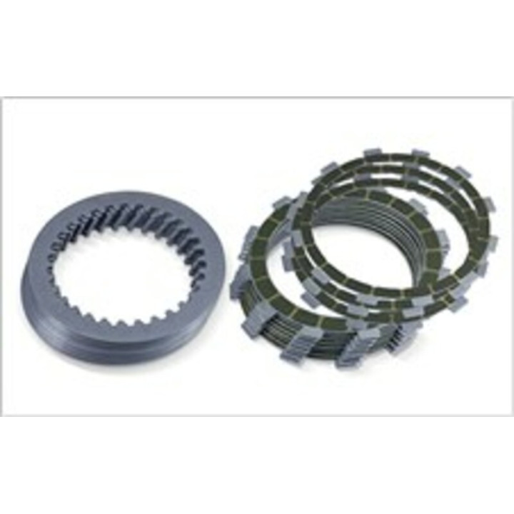 Kit disques garnis + lisses d'embrayage Barnett 306-90-10092