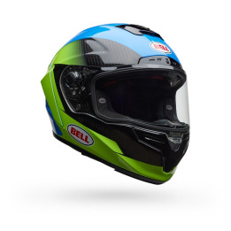 Casque Bell Race Star DLX Flex - Corsa Blue/Flo | Oxmoto