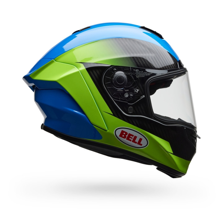 Casque Bell Race Star DLX Flex - Corsa Blue/Flo | Oxmoto