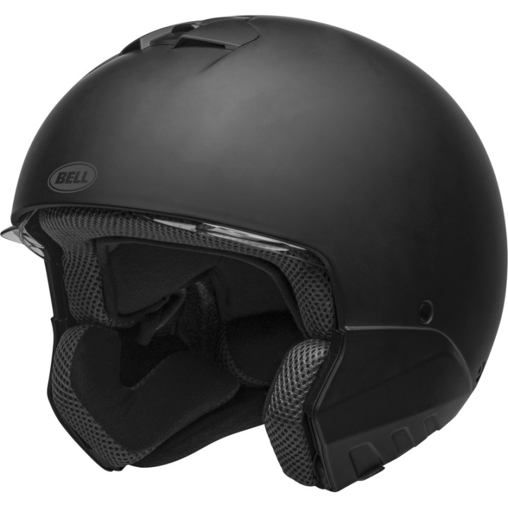 Casque Bell Broozer - Matte Black | Oxmoto