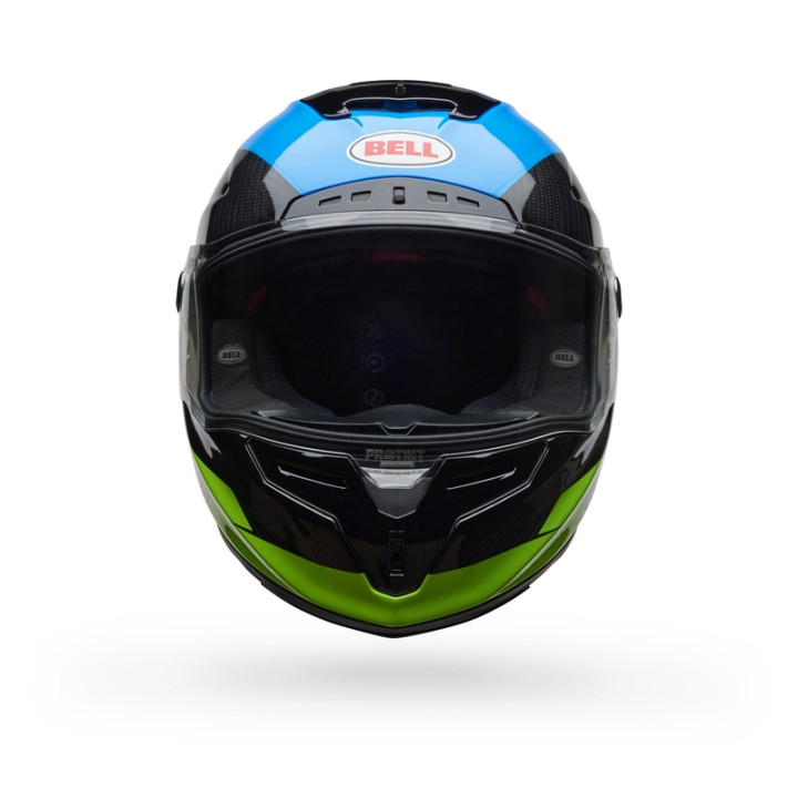 Casque Bell Race Star DLX Flex - Corsa Blue/Flo | Oxmoto