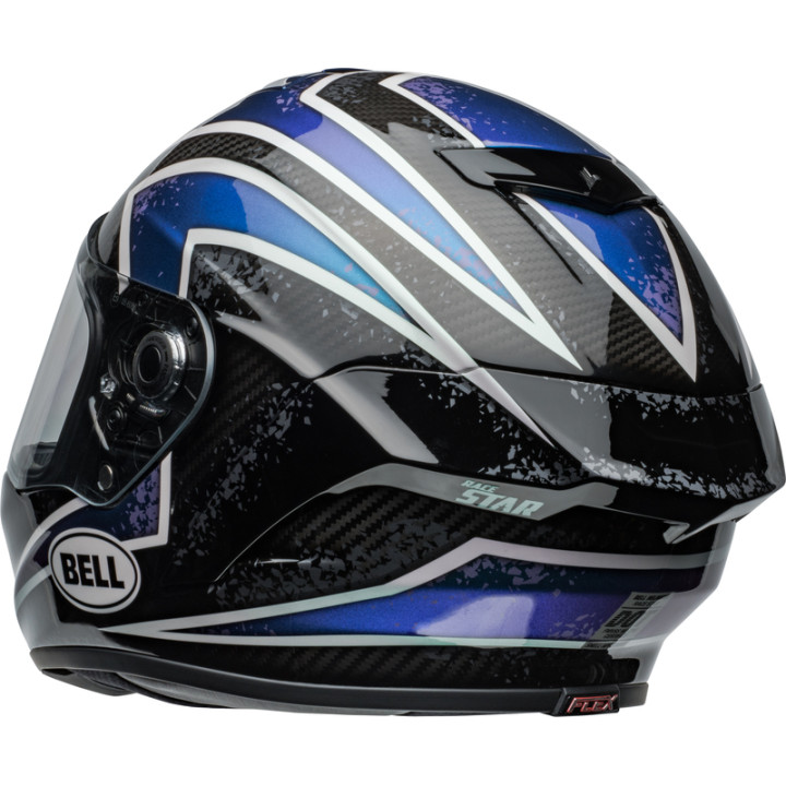 Casque Bell Race Star DLX Flex - Xenon Gloss Orion/Black