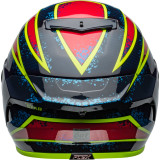 Casque Bell Race Star DLX Flex - Xenon Gloss Blue/Retina