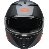 Casque Bell Lithium - Shear Matte Gray/Orange | Oxmoto