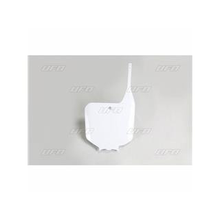 Plaque numéro frontale UFO blanc Honda 1086764001 | Oxmoto
