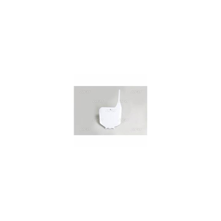 Plaque numéro frontale UFO blanc Honda 1086764001 | Oxmoto