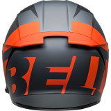 Casque Bell Lithium - Shear Matte Gray/Orange | Oxmoto