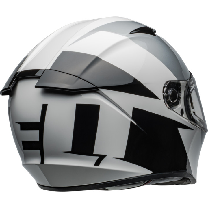 Casque Bell Lithium - Shear Gloss Silver/White | Oxmoto