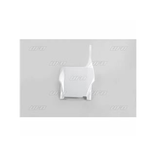 Plaque numéro frontale UFO blanc Honda 1086789001 | Oxmoto