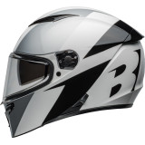 Casque Bell Lithium - Shear Gloss Silver/White | Oxmoto
