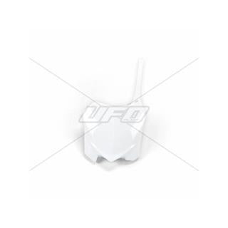 Plaque numéro frontale UFO blanc Honda CRF250R/450R | Oxmoto