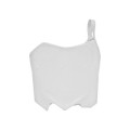 Plaque numéro frontale Racetech blanc Honda crf250r/450r
