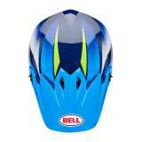 Casque Bell MX-9 Mips - Jackal Gloss Blue/Hi-Viz Yellow