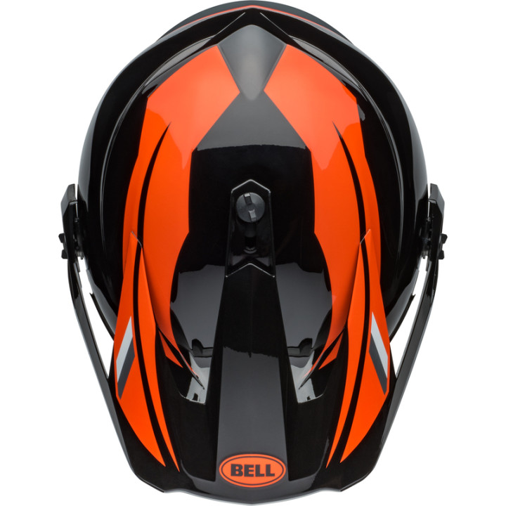 Casque Bell MX-9 Adventure MIPS - Alpine Gloss Black/Orange
