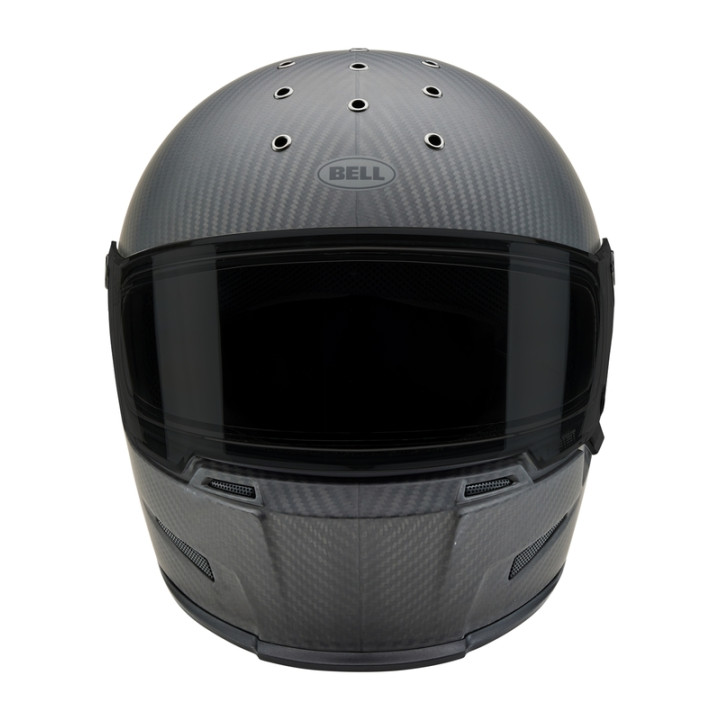 Casque Bell Eliminator Carbon - Solid Matte Black | Oxmoto