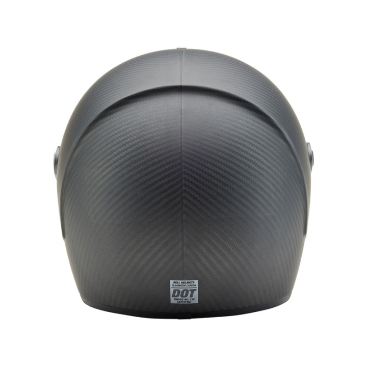 Casque Bell Eliminator Carbon - Solid Matte Black | Oxmoto