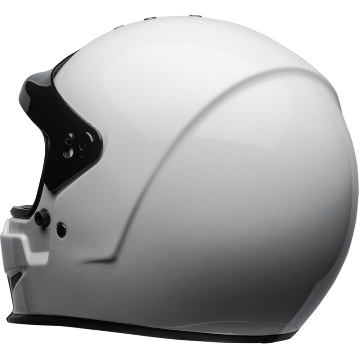 Casque Bell Eliminator - Gloss White | Oxmoto