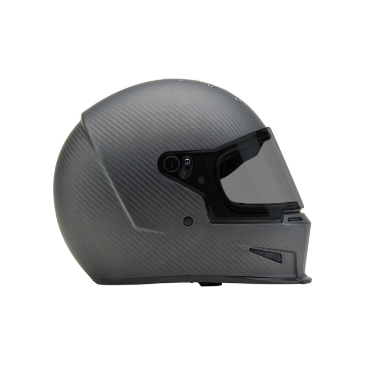 Casque Bell Eliminator Carbon - Solid Matte Black | Oxmoto