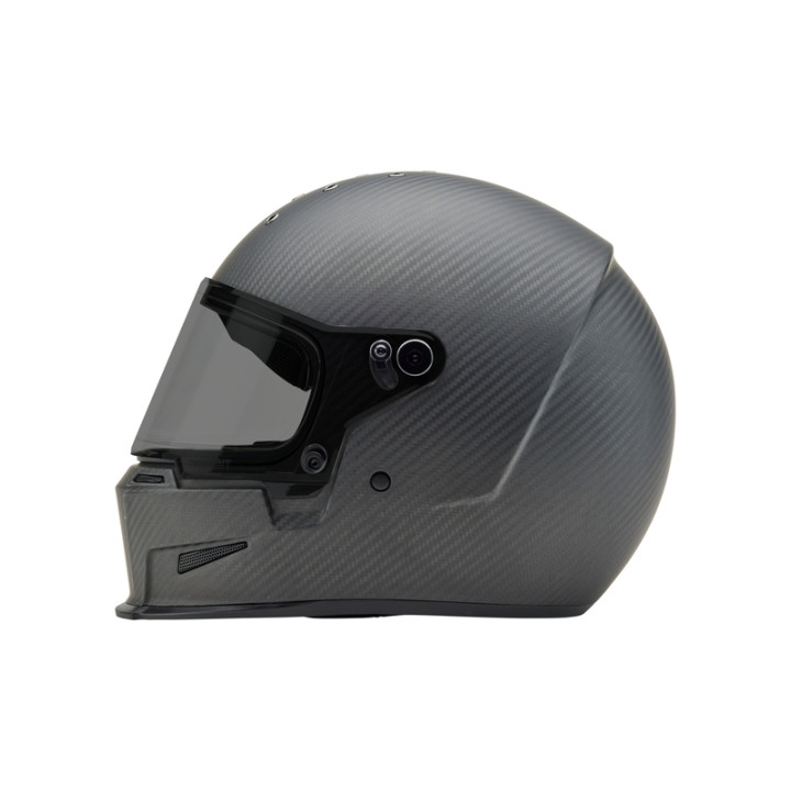 Casque Bell Eliminator Carbon - Solid Matte Black | Oxmoto