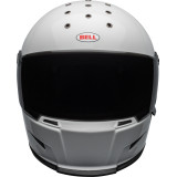 Casque Bell Eliminator - Gloss White | Oxmoto