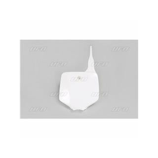 Plaque numéro frontale UFO blanc Kawasaki KA03701#047