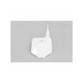 Plaque numéro frontale UFO blanc Kawasaki KA03701#047