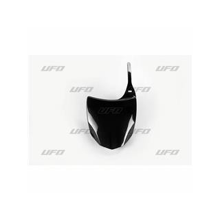 Plaque numéro frontale UFO noir Kawasaki kx250f | Oxmoto