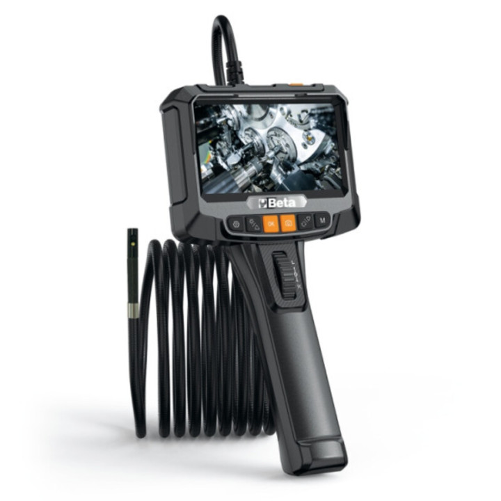Vidéoscope électronique Beta avec sonde flexible et rotative