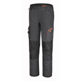 Pantalon de travail Beta 7818G à multiples poches en tissu élastique – gris