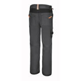 Pantalon de travail Beta 7818G à multiples poches en tissu élastique – gris