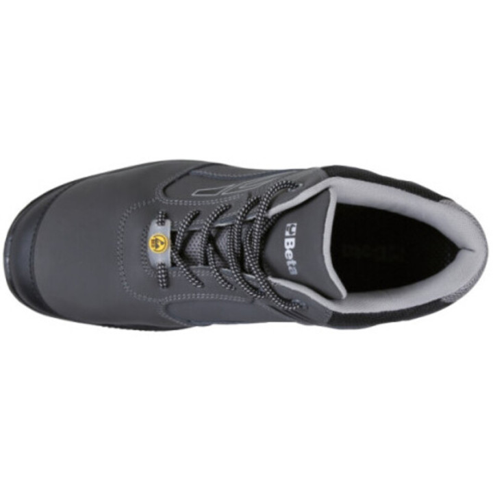 Chaussures de sécurité Beta 7218G en cuir nubuck hydrofuge – gris
