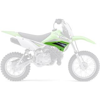 Plaque numéro frontale UFO blanc Kawasaki klx110 | Oxmoto