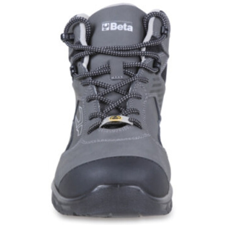 Chaussures de sécurité Beta 7218G en cuir nubuck hydrofuge – gris