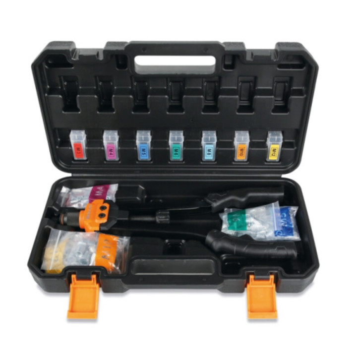 Coffret pince à inserts filetés + 80 inserts filetés acier Beta
