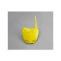 Plaque numéro frontale UFO jaune Suzuki RM85 | Oxmoto