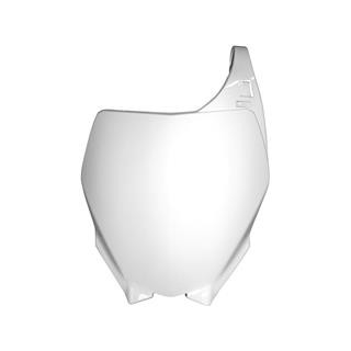 Plaque numéro frontale Racetech blanc Yamaha 1065192