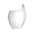 Plaque numéro frontale Racetech blanc Yamaha 1065192